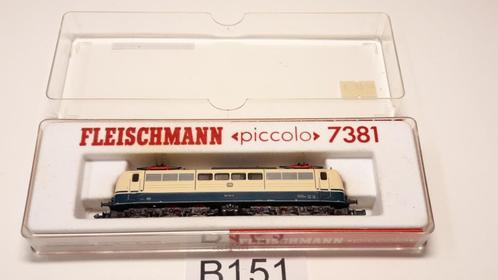 Fleischmann 7381 Digitale Elok DCC / SX. DB Serie 151 o/b, Hobby en Vrije tijd, Modeltreinen | N-Spoor, Gebruikt, Locomotief, Fleischmann