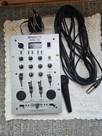 2-KANAALS STEREO MENGTAFEL MET DJ MIC KANAAL, Ophalen of Verzenden, Zo goed als nieuw, Overige merken