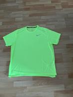 Merk: NIKE Dri-Fit shirt kleur fluorescent green maat XL, Nike, Nieuw, Overige maten, Ophalen of Verzenden
