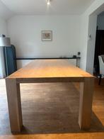 Eikenhouten eettafel. 270 x 110x 76. Uitstekende staat., Ophalen, 100 tot 150 cm, Eikenhout, 200 cm of meer
