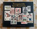 Boek Verzamelde Speelkaarten Frank van den Bergh, Ophalen of Verzenden, Zo goed als nieuw, Overige onderwerpen