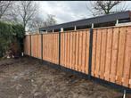 Hout-beton schutting | Redwood 21PL vanaf €120,- per meter !, Ophalen, 1 tot 2 meter, 6 meter of meer, Nieuw