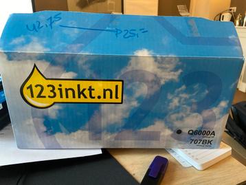 Zwarte Toner Q6000A - Nieuw in doos beschikbaar voor biedingen