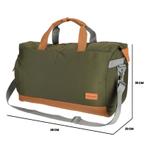 Weekendtas, 40 tot 60 cm, 30 cm of meer, Ophalen of Verzenden, Groen