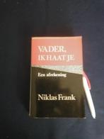 Vader ik haat je. Niklas Frank., Boeken, Gelezen, Ophalen of Verzenden