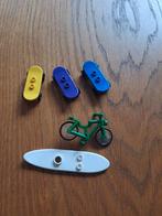 Lego skateboard surf plank en groene fiets., Ophalen of Verzenden, Zo goed als nieuw