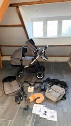 Thule Sleek Duo Kinderwagen + Accessoires, grijs, zgan, Duowagen, Ophalen of Verzenden, Zo goed als nieuw, Kinderwagen