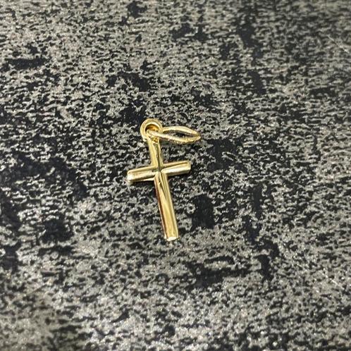 14 k gouden kruis hanger, Sieraden, Tassen en Uiterlijk, Kettinghangers, Nieuw, Goud, Goud, Kruis of Symbool, Ophalen of Verzenden