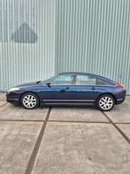 Citroën C6 2.7 Hdif V6 AUT 2007 Blauw/Cognac leder APK 10/26, Auto's, 221 €/maand, C6, Blauw, Bruin