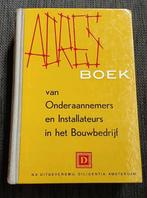 Adresboek Bouwbedrijf uit 1959-1964. Collectors-item!, Ophalen of Verzenden, Zo goed als nieuw, Overige uitgevers