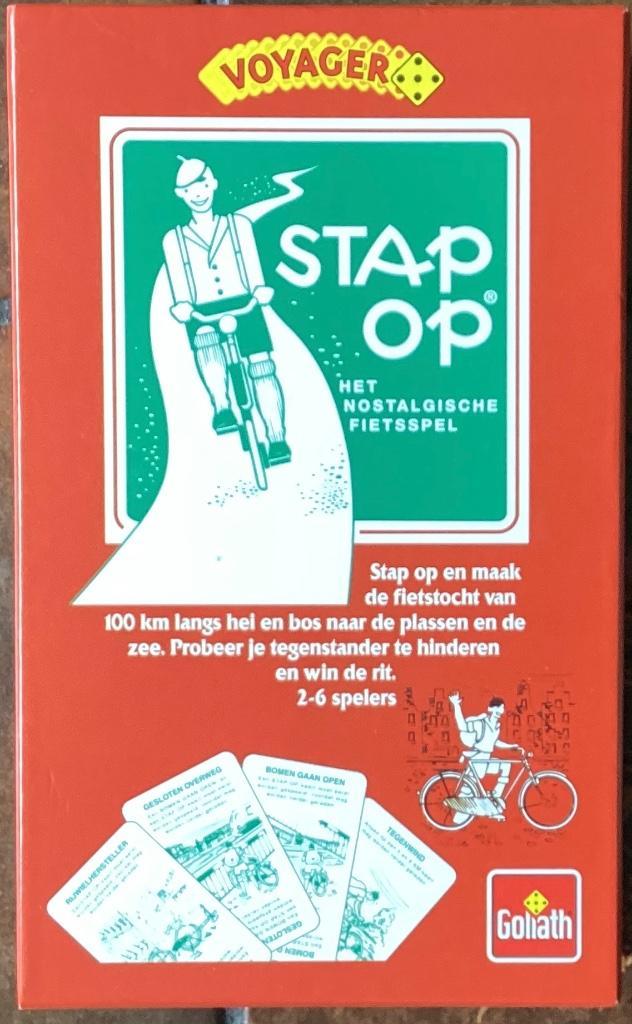 Stap op het nostalgische fietsspel, Hobby en Vrije tijd, Gezelschapsspellen | Kaartspellen, Zo goed als nieuw, Ophalen of Verzenden