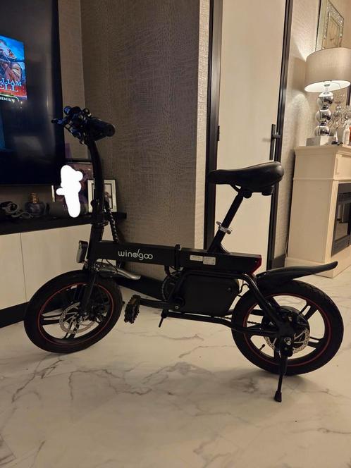 Windgoo b20 pro met gashendel!, Fietsen en Brommers, Fietsen | Vouwfietsen, Zo goed als nieuw, Overige merken, Ophalen of Verzenden