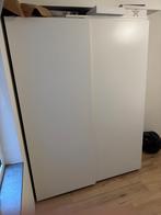 2 IKEA PAX schuifdeuren wit – 75x201 cm, Huis en Inrichting, Kasten | Kledingkasten, Ophalen, 200 cm of meer, 50 tot 100 cm, Zo goed als nieuw