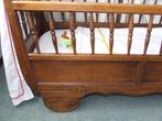 Eikenhouten Wieg/ledikantje met Hemeltje & Beddengoed, Kinderen en Baby's, Babywiegjes en Ledikanten, Ophalen, Gebruikt, Wieg