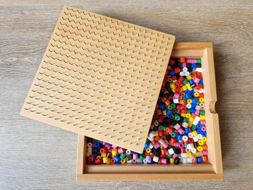 Rolf kralenplank, schoon (gebruiksklaar), Kinderen en Baby's, Speelgoed | Educatief en Creatief, Zo goed als nieuw, Ophalen of Verzenden