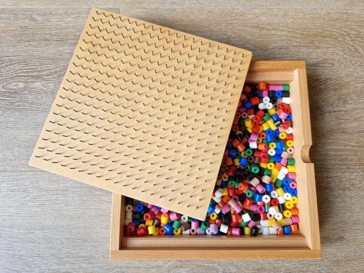 Rolf kralenplank, schoon (gebruiksklaar), Kinderen en Baby's, Speelgoed | Educatief en Creatief, Zo goed als nieuw, Ophalen of Verzenden