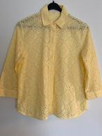 Gele broderie blouse Zara maat S/36, Zara, Geel, Ophalen of Verzenden, Zo goed als nieuw