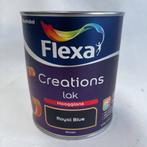 Flexa Creations Lak Verf Royal Blue Hoogglans 750ml, Flexa, Flexa, Blauw, Nieuw