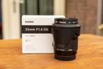 Sigma 35mm F/1.4 DG HSM Art Canon EF, Audio, Tv en Foto, Fotografie | Lenzen en Objectieven, Ophalen of Verzenden, Zo goed als nieuw