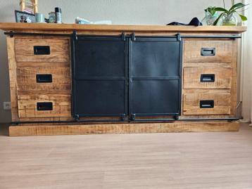 Dressoir Mango Hout - 200cm Breed beschikbaar voor biedingen