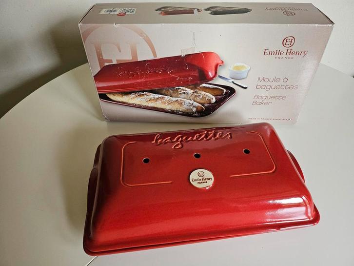 Emile Henry Baguette Bakvorm, Huis en Inrichting, Keuken | Keukenbenodigdheden, Nieuw, Ophalen of Verzenden