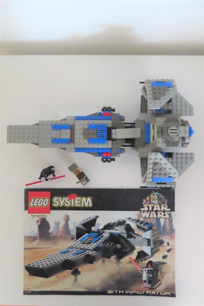 Lego Star Wars 7151 Sith Infiltrator (3351), Kinderen en Baby's, Speelgoed | Duplo en Lego, Zo goed als nieuw, Lego, Complete set