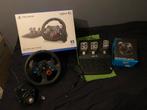 Logitech G29 Racing Wheel + Pedalen + Shifter + Dozen, Ophalen, Zo goed als nieuw