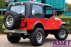 Oldtimer Jeep 4x4 CJ7 4.2 Renegade T176 hard/soft/bikinitop, Auto's, Oldtimers, Jeep, 4 stoelen, Leder, Handgeschakeld