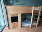 Steigerhouten Hoogslaper, Kinderen en Baby's, Kinderkamer | Stapelbedden en Hoogslapers, Ophalen, Gebruikt, Hoogslaper