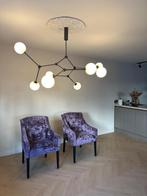 Keijser&Co Stoelen - Paars - Set van 2, Huis en Inrichting, Stoelen, Ophalen, Gebruikt, Twee, Overige kleuren