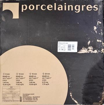 Porcelain vloer/wand tegels 60x60 cm, dik 8 mm beschikbaar voor biedingen