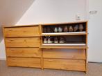 Houten Schoenenkast met Klapdeuren, Ophalen, Gebruikt
