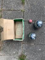 Petanque Jeu de Boule ballen 73mm 565 gram “stries” 4, Ophalen of Verzenden, Zo goed als nieuw
