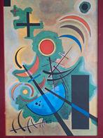 Ingelijste Wassily Kandinsky prent, Ophalen of Verzenden, Zo goed als nieuw, Prent