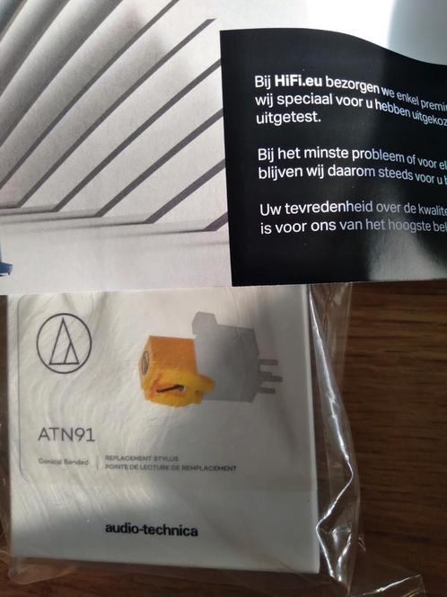 Audio technica atn91 pick up naald als nieuw, Audio, Tv en Foto, Platenspelers, Zo goed als nieuw, Overige merken, Ophalen of Verzenden