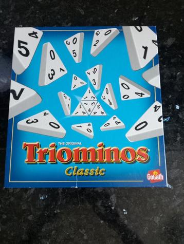 NIEUW: TRIOMINOS VAN MERK GOLIATH, GEZELSCHAPSSPEL beschikbaar voor biedingen