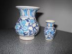 2 porseleinen MINI vaasjes. Hoogte 9,5 en 6 cm., Ophalen of Verzenden, Zo goed als nieuw