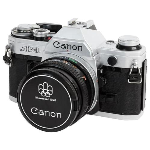 Canon ae 1 program + 50mm 1.8 fd, Audio, Tv en Foto, Fotocamera's Analoog, Zo goed als nieuw, Spiegelreflex, Canon, Ophalen of Verzenden
