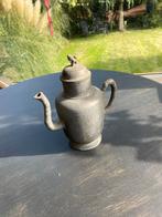 Oosters koffiepotje - Tinnen theepot, Antiek en Kunst, Antiek | Tin, Ophalen