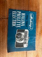 Handleiding tbv Halina Paulette Electric 35mm Camera, Ophalen of Verzenden, Gebruikt, Compact, Overige Merken