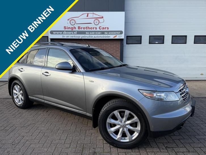 Infiniti FX 35 AWD AUT CAMERA DAK NAVI XENON Y-TIMER!!!!, Auto's, Infiniti, Bedrijf, FX-serie, ABS, Achteruitrijcamera, Adaptive Cruise Control