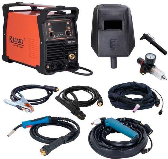 Kibani Lasapparaat 4-in-1 - Plasmasnijder, Doe-het-zelf en Verbouw, Gereedschap | Lasapparaten, Nieuw, Elektroden, Minder dan 150 ampère