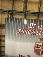 Emaille reclamebord De Bourgondiër, Verzamelen, Gebruikt, Ophalen of Verzenden, Nvt, Nvt