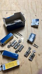 Cilinder sloten Winkhaus 3x & 2x, Ophalen of Verzenden, Gebruikt, Rvs, Slot