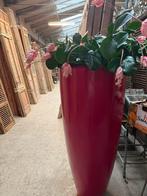 Rose vaas met bloemen - 50% korting!, Ophalen, Overige materialen, Overige kleuren, Nieuw