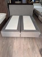 Perfecte Boxspring met mline matrasse  160x210, 210 cm, Crème, Tweepersoons, Ophalen of Verzenden