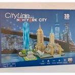 Cityline New York City 3D Puzzel - Nieuw!, Hobby en Vrije tijd, Denksport en Puzzels, Ophalen, Minder dan 500 stukjes, Nieuw, Rubik's of 3D-puzzel
