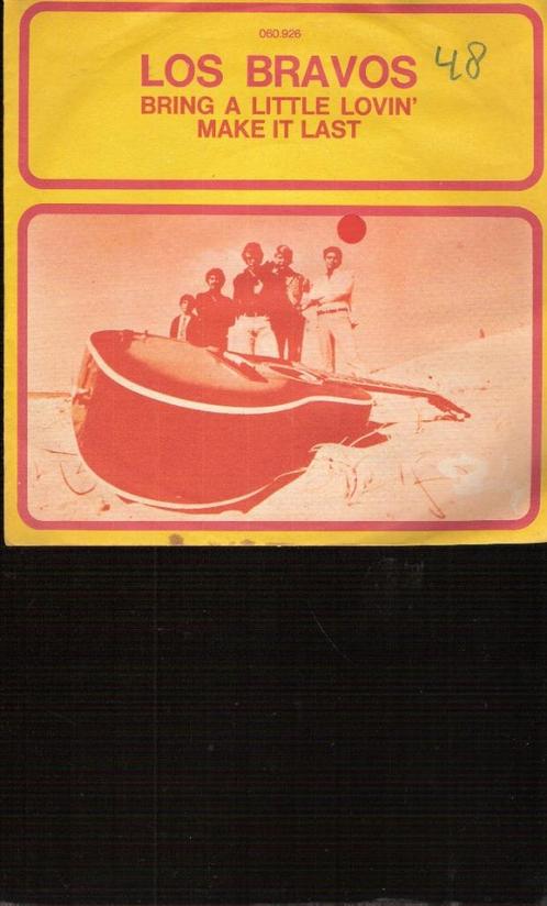 Los Bravos - Bring A Little Lovin - Make It Last 1968, Cd's en Dvd's, Vinyl Singles, Gebruikt, Pop, Ophalen