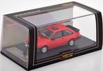 Jsn Vitesse 1:43 Ford Escort MK3 XR3i RHD 1983 rood, Hobby en Vrije tijd, Modelauto's | 1:43, Overige merken, -, Nieuw, Ophalen of Verzenden