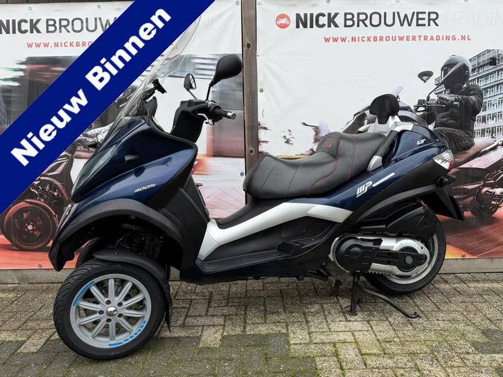 Piaggio MP3 400 Touring | 46.000 km | Hoog Windscherm | Cust, Motoren, Motoren | Piaggio, Bedrijf, Overig, 12 t/m 35 kW